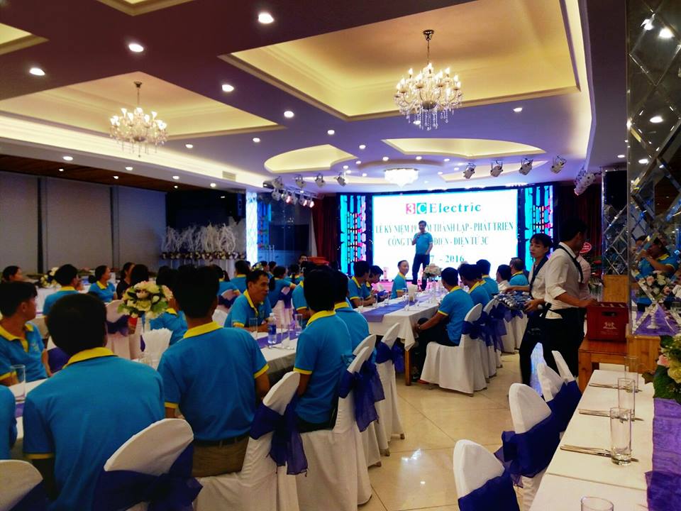 Kỷ niệm 19 năm thành lập 3CElectric