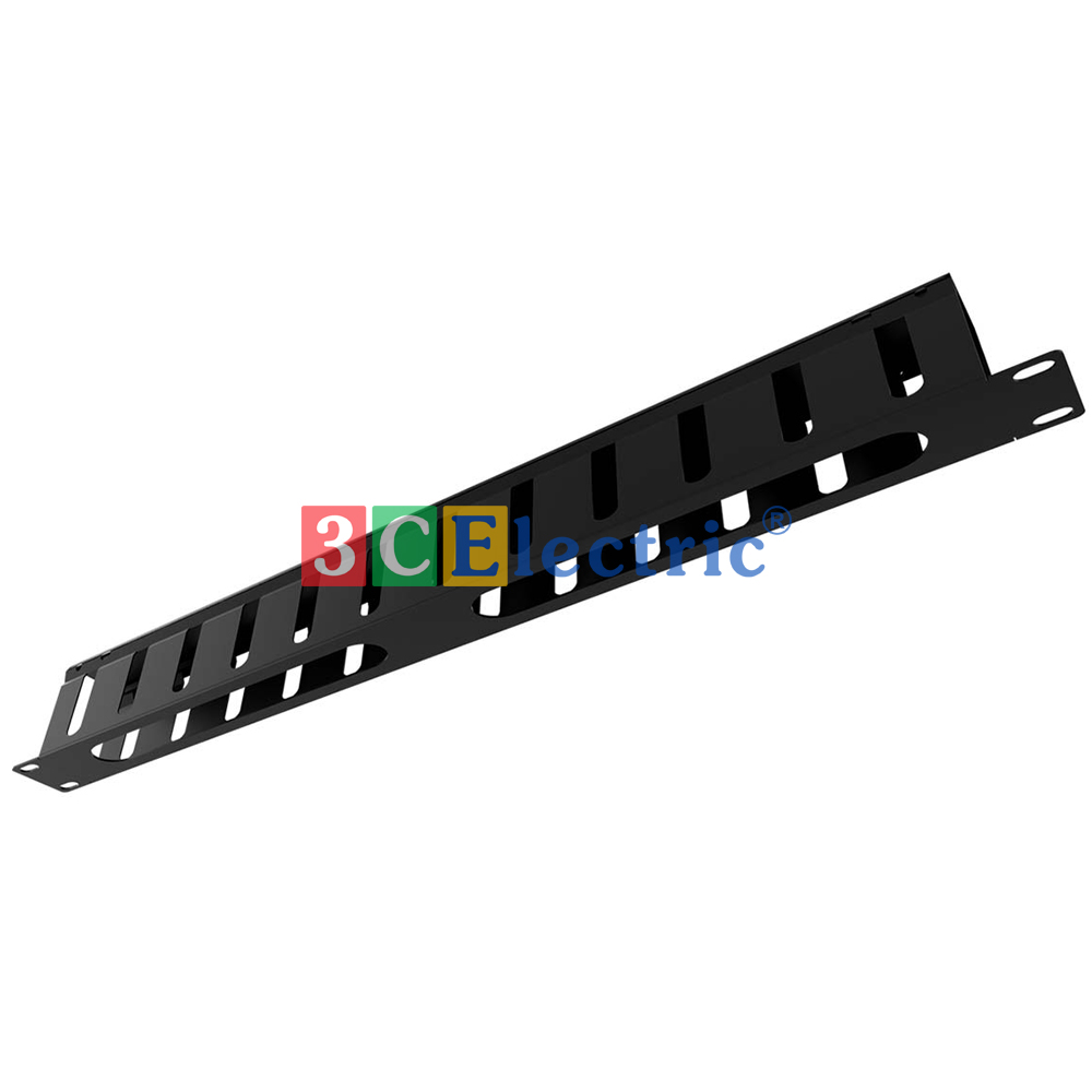 Thanh quản lý cáp ngang 1U 23inch dạng hộp