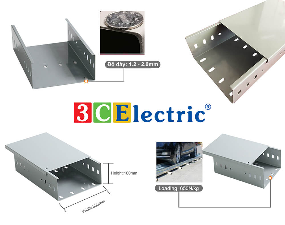 Máng cáp, cable tray 3CElectric