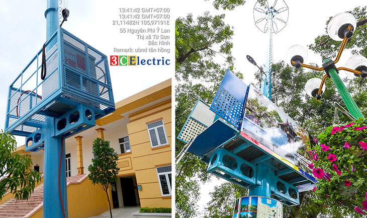 Trạm viễn thông BTS 3CElectric – góp phần làm đẹp mĩ quan đô thị