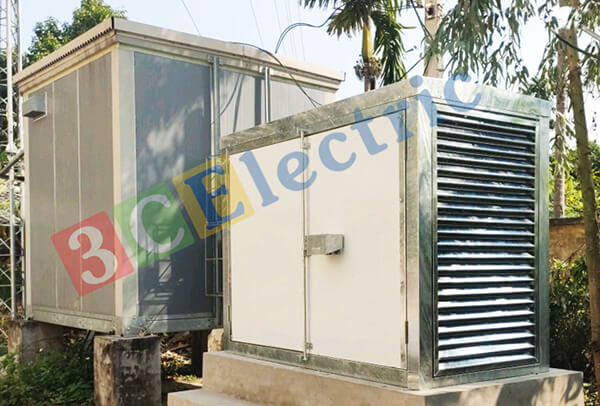 Cung cấp, lắp đặt nhà chứa máy phát điện cho trạm BTS