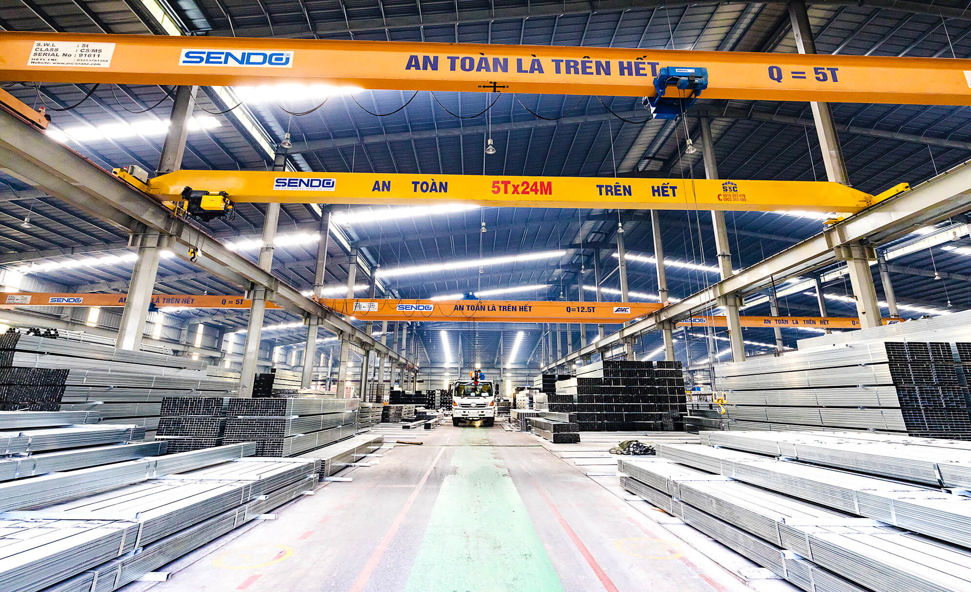 Cung cấp tủ điện, thang máng cáp cho Nhà máy SENDO