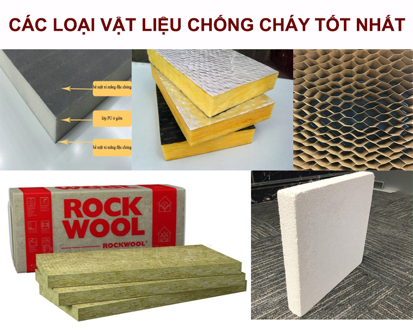 Các loại vật liệu chống cháy tốt nhất 2021