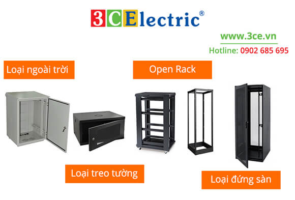 Các loại tủ rack phổ biến hiện nay