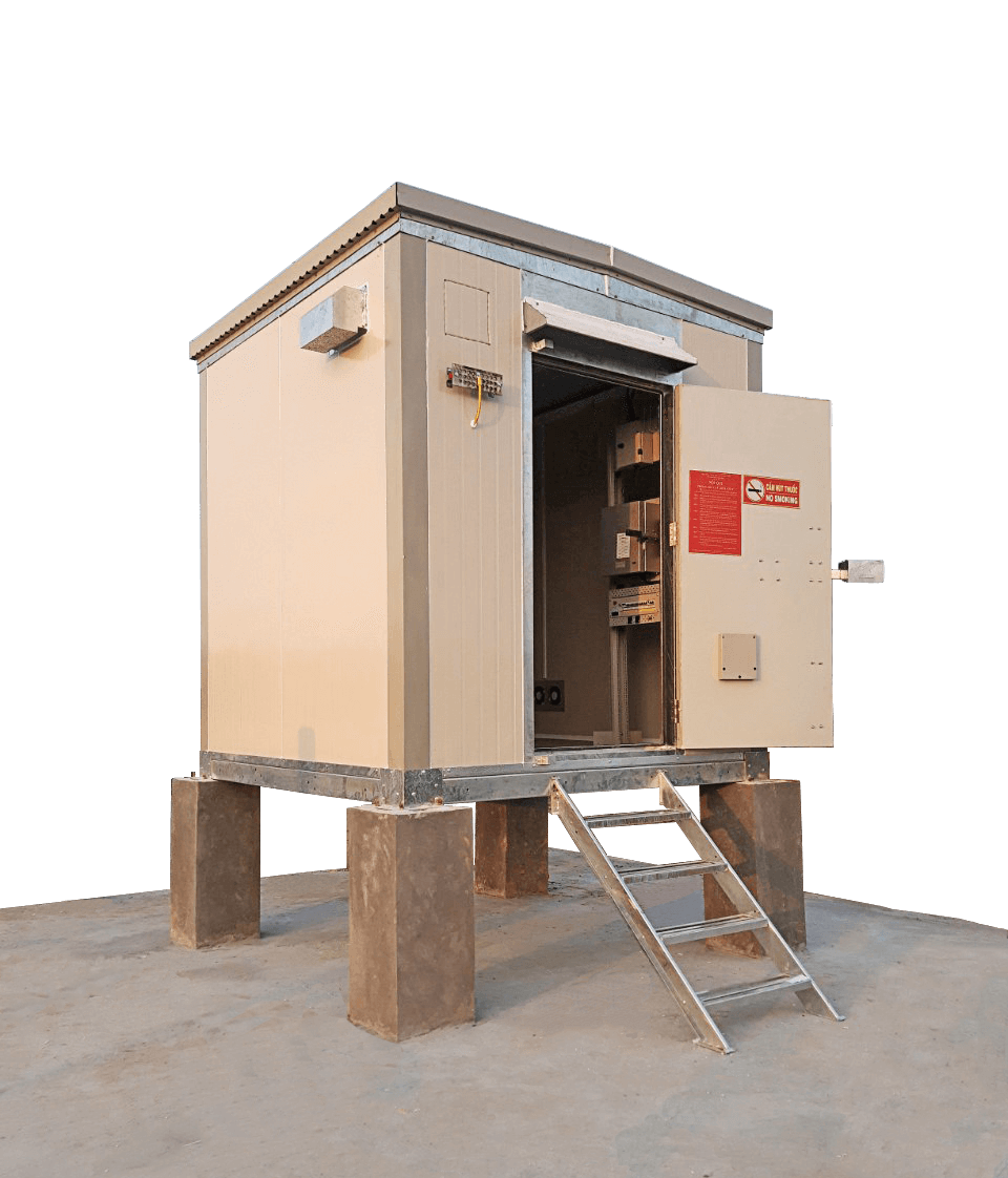 trạm shelter 3CElectric sản xuất và lắp đặt tại quảng bình