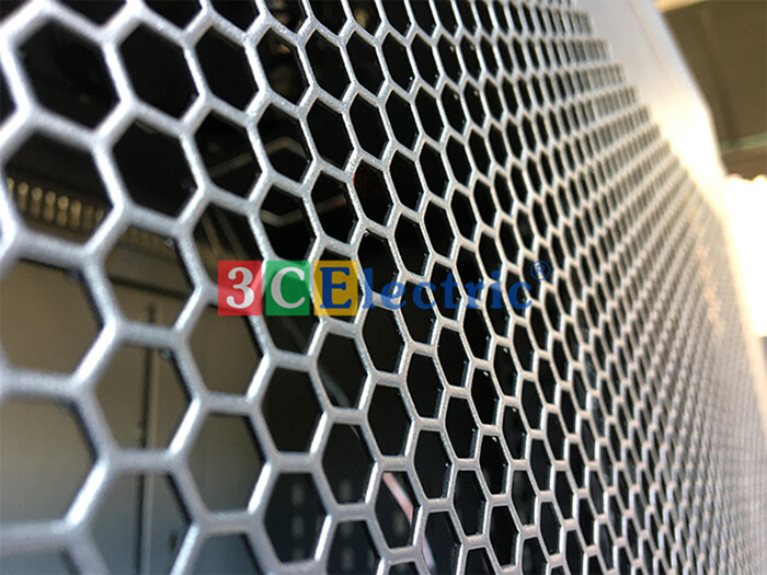 tủ rack cánh lưới tổ ong