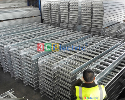 Báo giá thang cáp mạ kẽm nhúng nóng 2025 | 3CElectric sản xuất