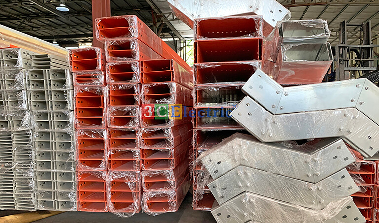 máng cáp điện sơn tĩnh điện đẹp