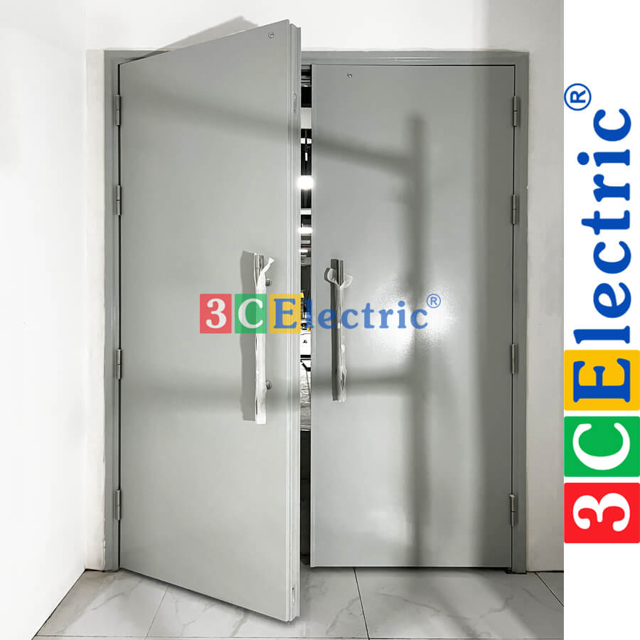 Cửa chống cháy 120 phút cửa đôi