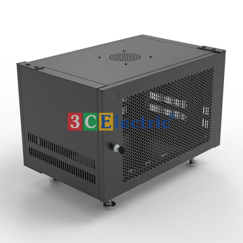 Tủ rack 6U D400 treo tường