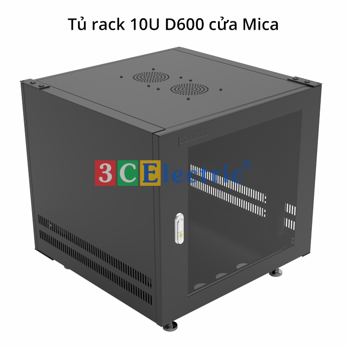 t?rack 10u d600 cửa mica