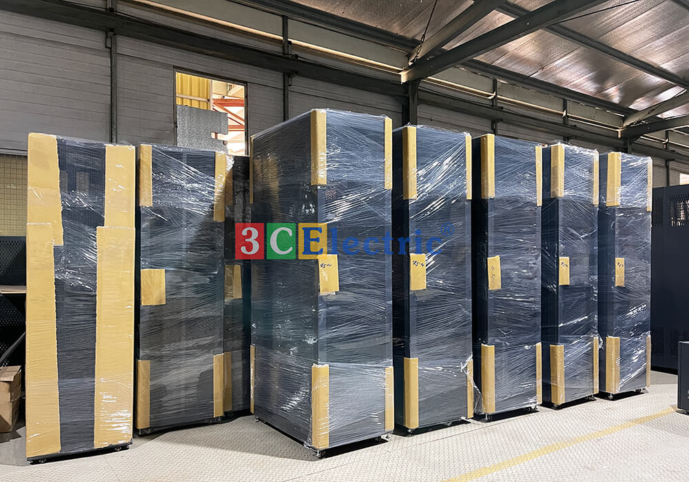 Video tủ rack 45U 3CElectric