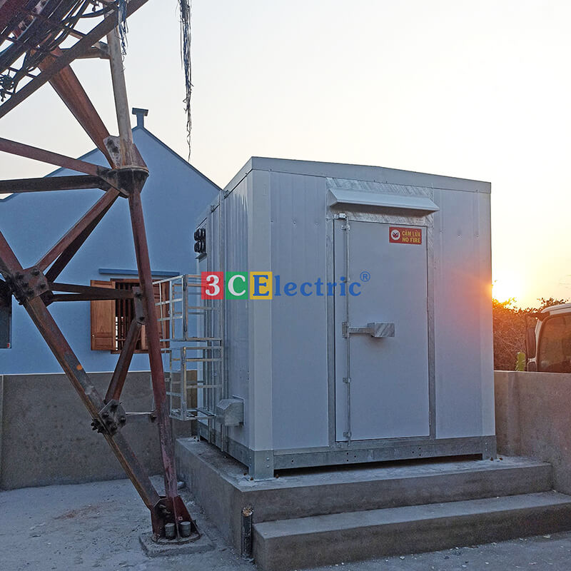 trạm bts shelter tại công trình