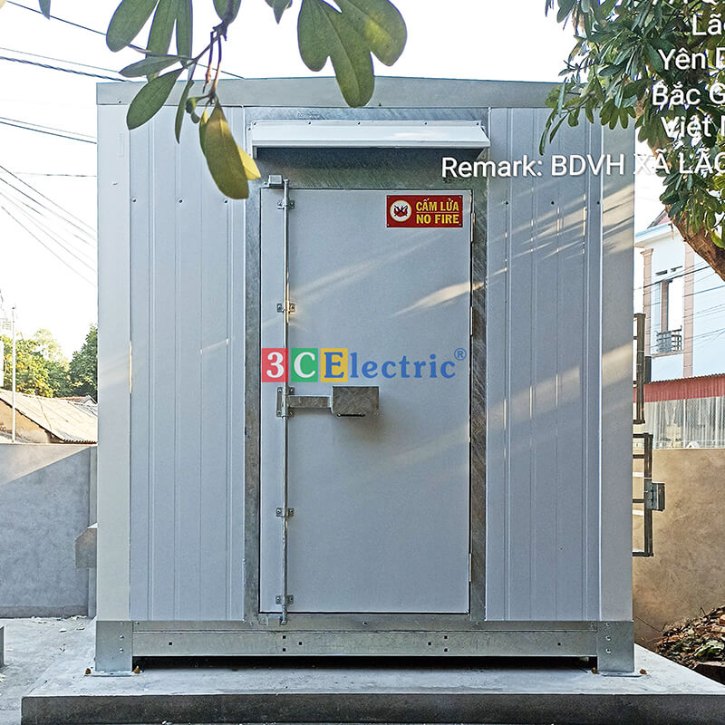 trạm bts shelter tại công trình