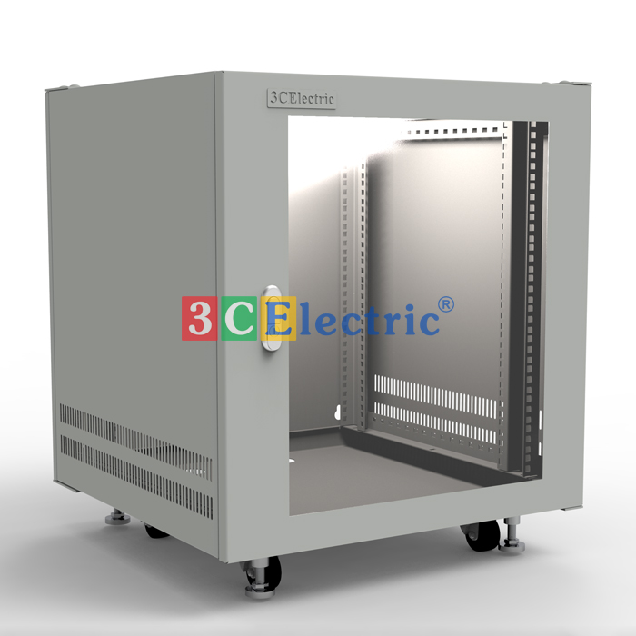 Tủ Rack 12U D600 treo tường