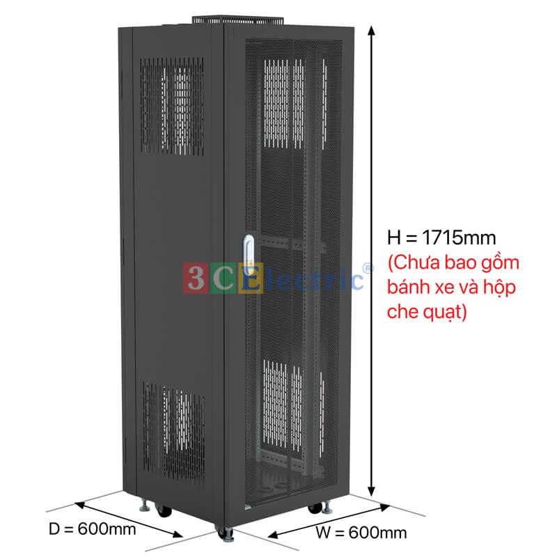 Tủ Rack 36U D600