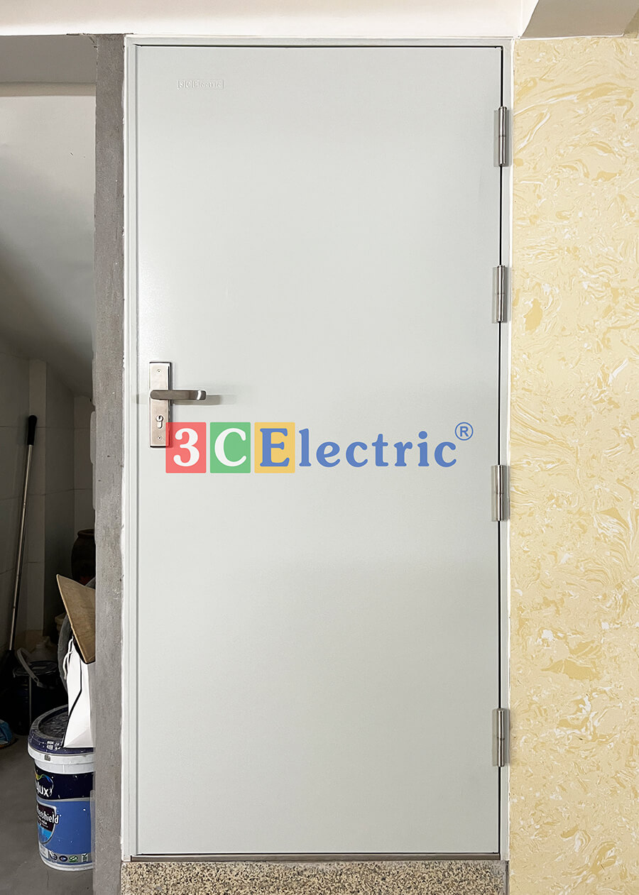 lắp đặt cửa chống cháy công trình nhà dân