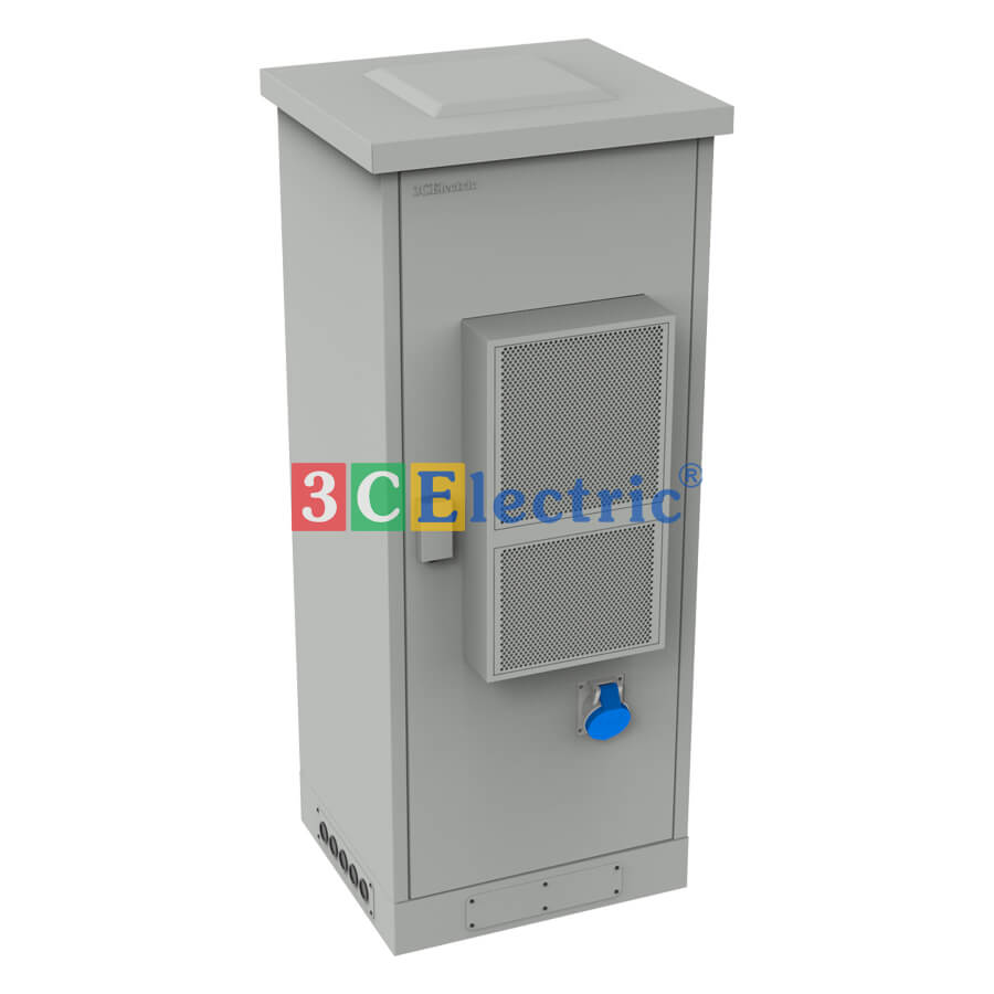 Tủ BTS Outdoor một khoang chung 3C-OD2050W750D750FT30-1