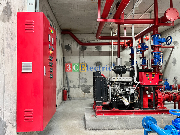tủ điện điều khiển bơm cung cấp tủ điện điều khiển cho FPT