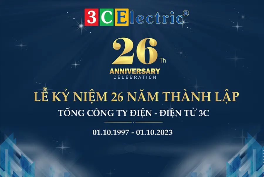 Kỷ niệm 26 năm thành lập Công Ty Điện – Điện Tử 3C