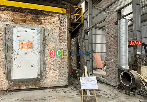 cửa chống cháy đốt kiểm định EI120