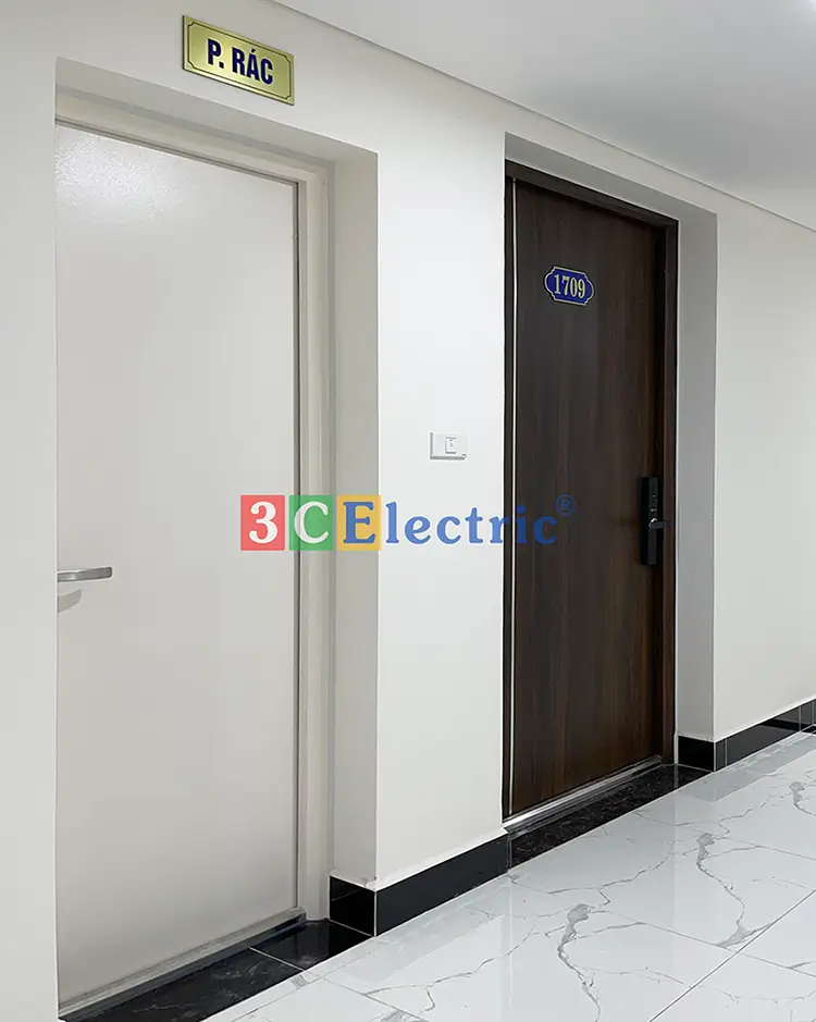 video cửa chống cháy 3CElectric cung cấp cho dự án chung cư T4