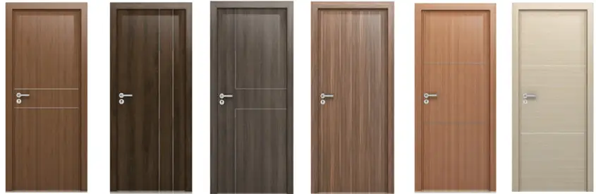 mẫu cửa gỗ công nghiệp chống cháy