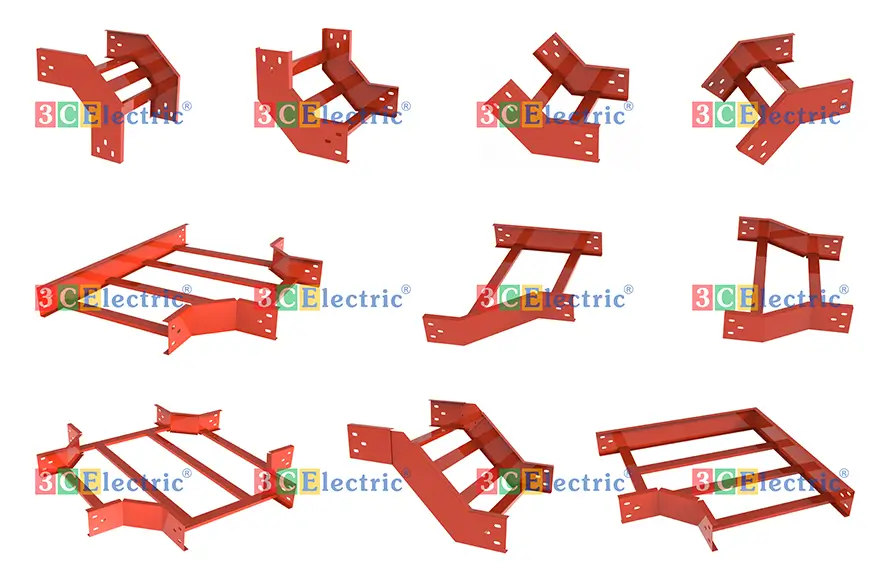 cút nối chuyển hướng thang cáp
