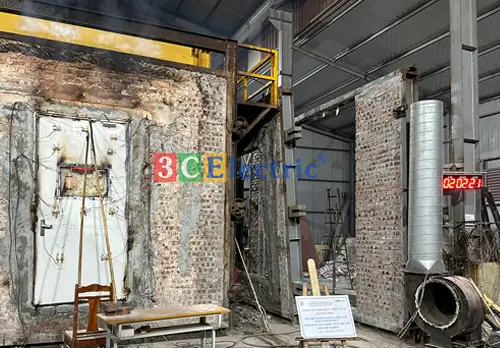 cửa chống cháy 120 phút thử nghiệm thành công