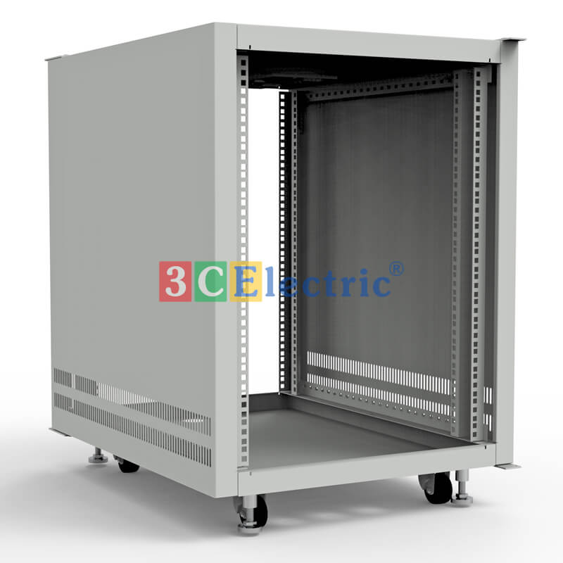 chi tiết tủ mạng 15u sâu 800 treo tường
