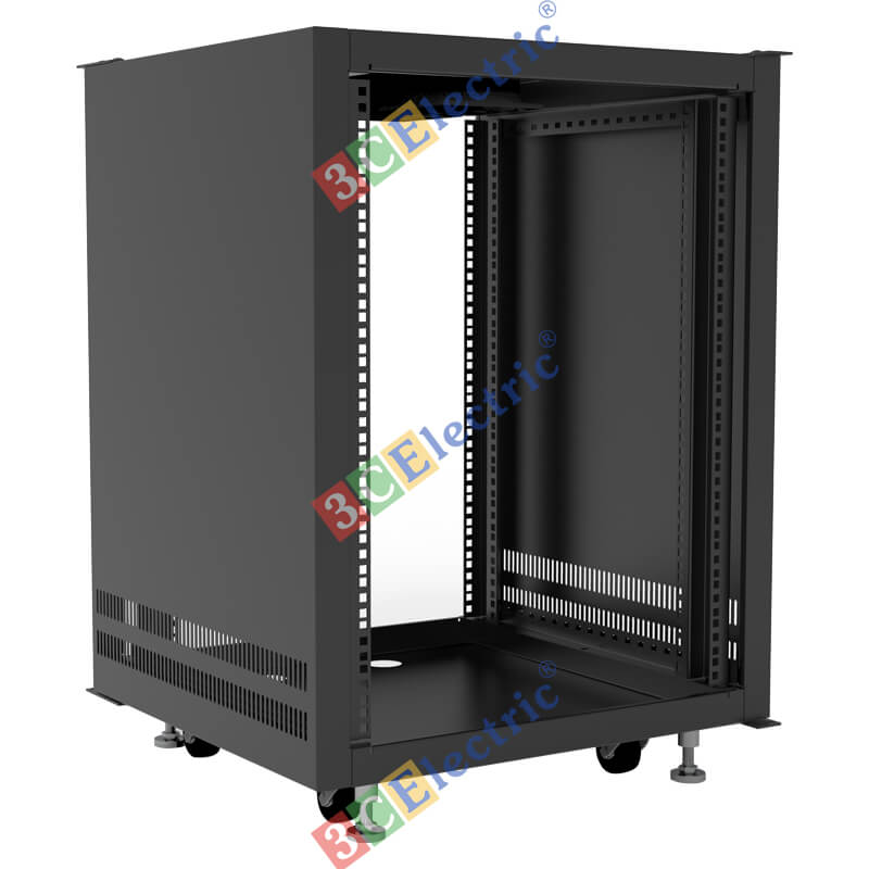 chi tiết tủ rack 15u sâu 600 treo tường