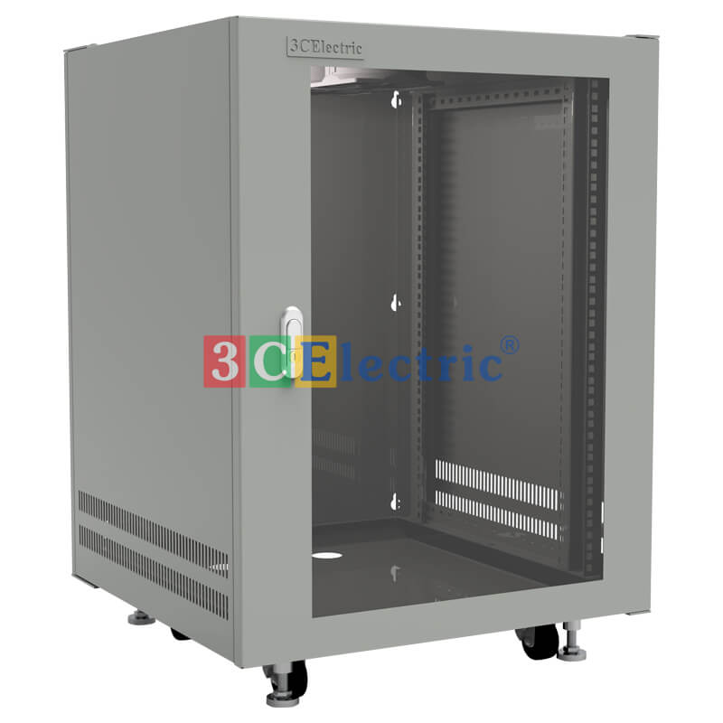 Tủ Rack 15U D600 treo tường