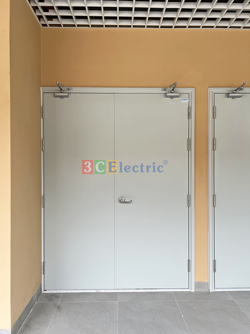 cửa chống cháy cho trường học