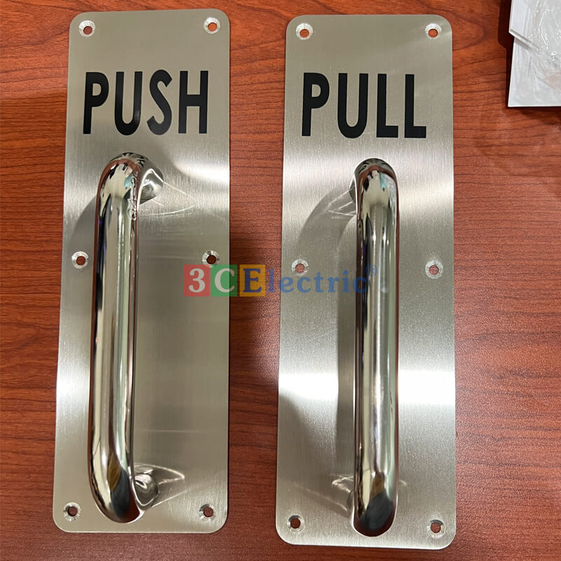 tay nắm tay đẩy inox pull push