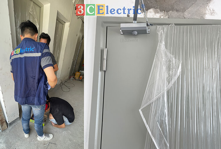 3CElectric lắp đặt cửa chống cháy 3CElectric lắp đặt cửa chống cháy
