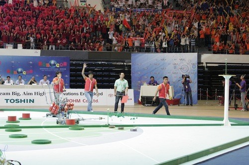 Việt Nam giành giải cao tại ABU Robocon 2013