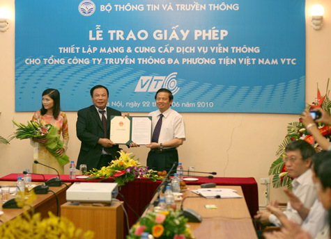 VTC bị thu hồi giấy phép thiết lập mạng viễn thông