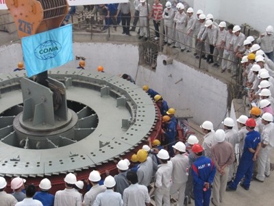 Khánh thành tổ máy số 1 thủy điện Sông Tranh 2