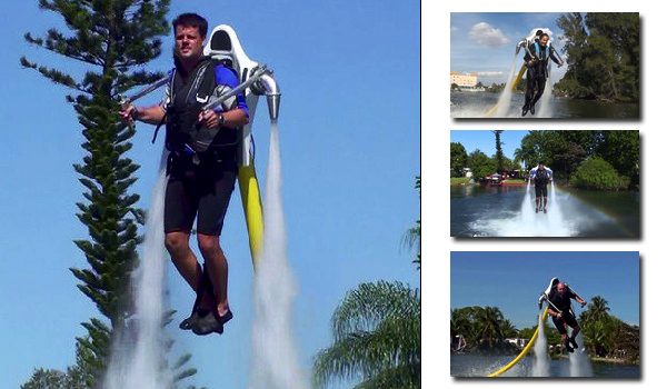 JetLev – thiết bị bay cá nhân sử dụng sức nước